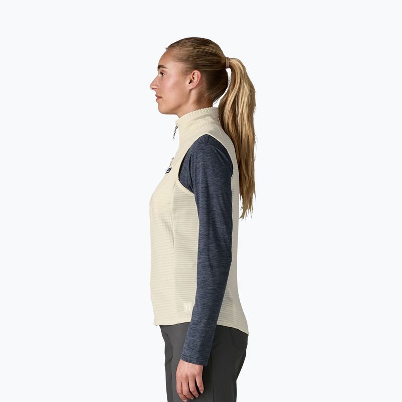 Дамски елек Patagonia R1 wool white 3