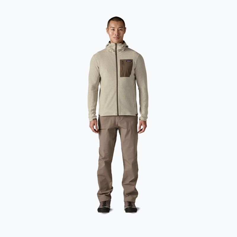Мъжки суитшърт за трекинг Patagonia R1 Air Full-Zip Hoody pelican 2
