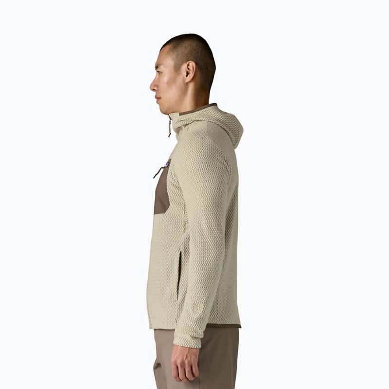 Мъжки суитшърт за трекинг Patagonia R1 Air Full-Zip Hoody pelican 4