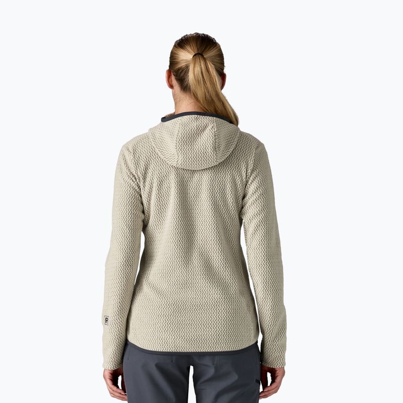 Дамски суитшърт Patagonia R1 Air Full-Zip Hoody wool white 2