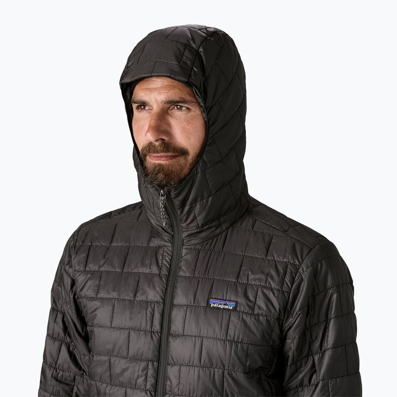 Мъжко пухено яке Patagonia Nano Puff Hoody black 5
