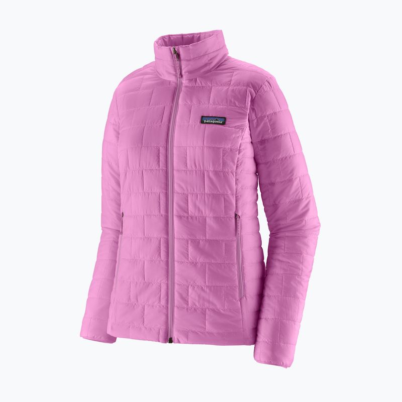 Дамско подплатено яке Patagonia Nano Puff smolder brisk purple