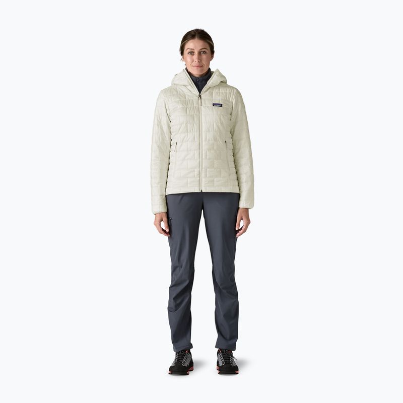 Дамско пухено яке Patagonia Nano Puff Hoody birch white 2