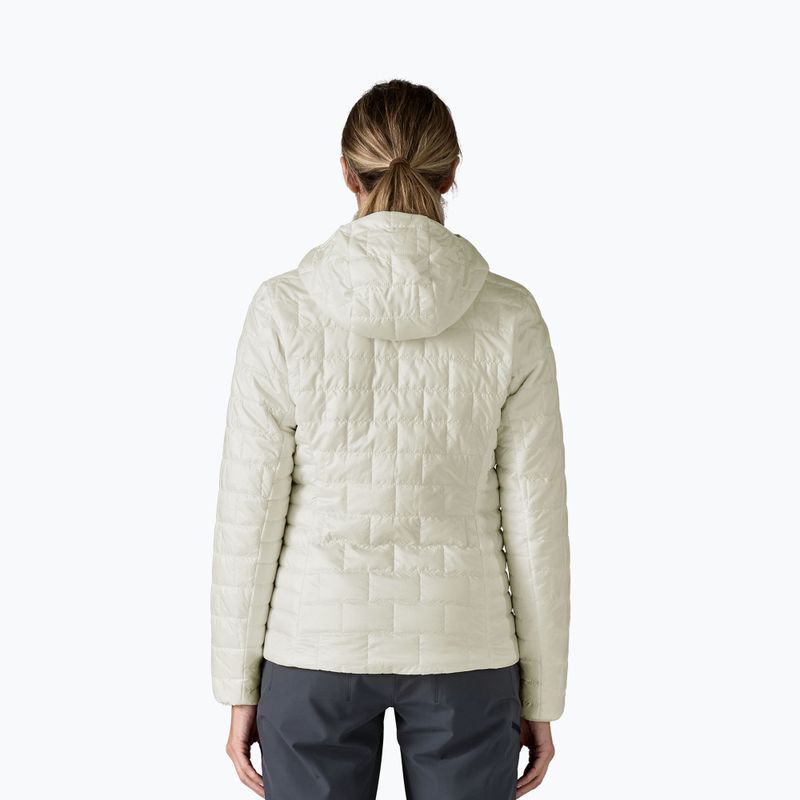 Дамско пухено яке Patagonia Nano Puff Hoody birch white 3