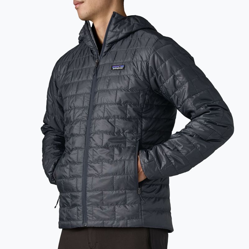 Мъжко пухено яке Patagonia Nano Puff Hoody smolder blue 7