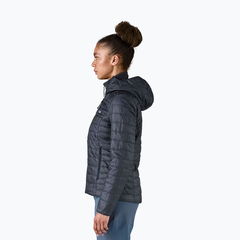 Дамско ватирано яке Patagonia Nano Puff Hoody smolder blue 4