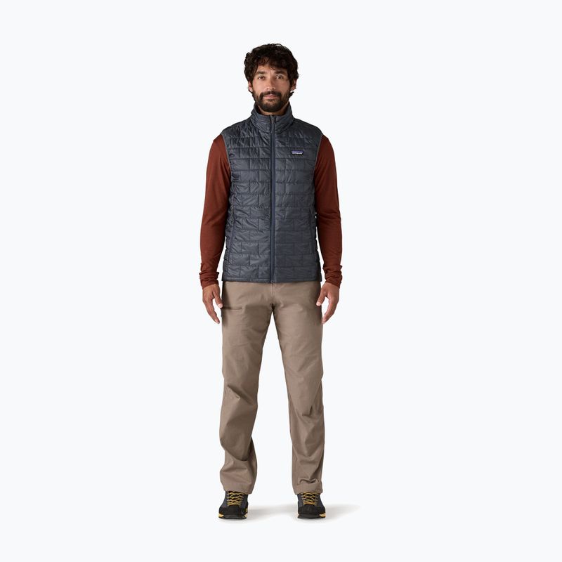 Мъжки елек Patagonia Nano Puff smolder blue 2
