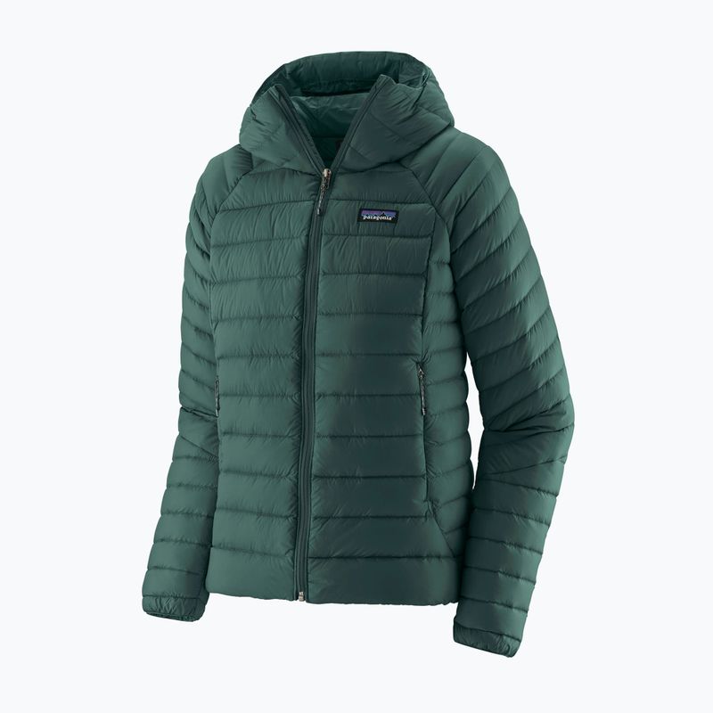 Дамско пухено яке Patagonia Down Sweater Hoody cascade green 5