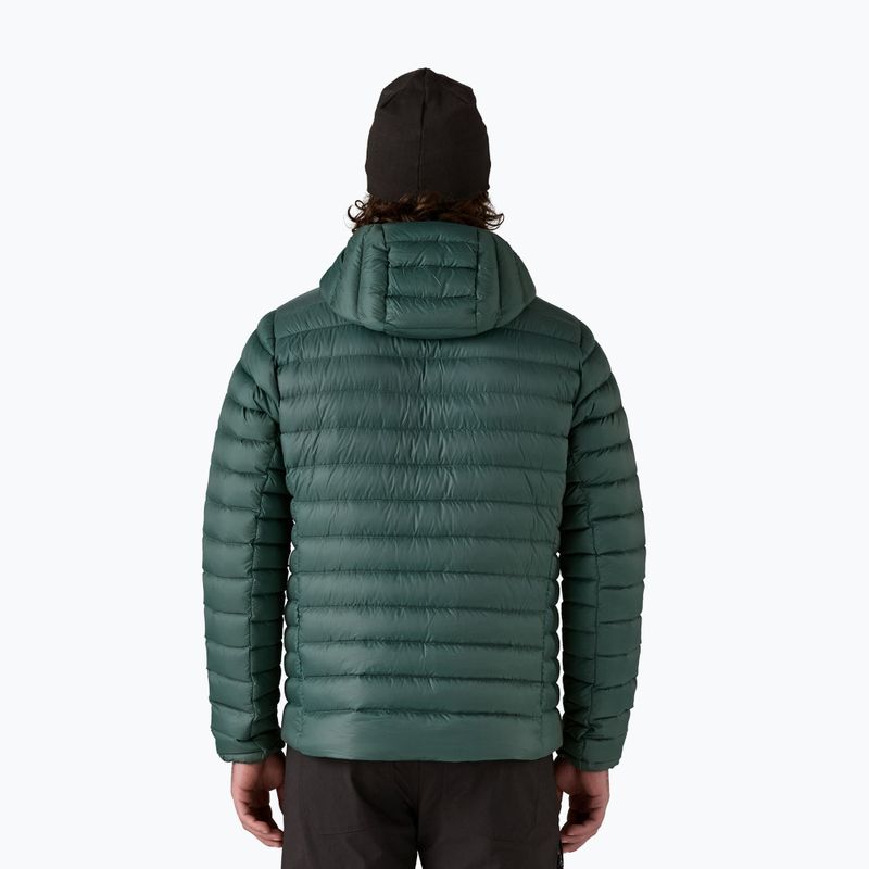 Мъжко пухено яке Patagonia Down Sweater Hoody cascade green 3