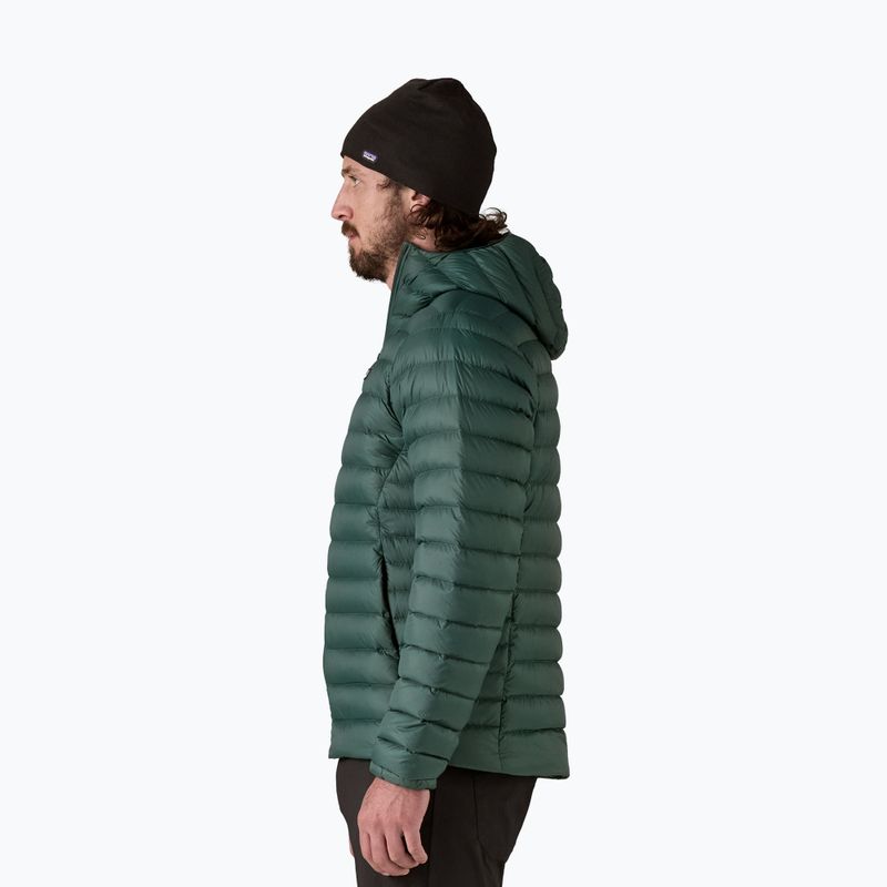Мъжко пухено яке Patagonia Down Sweater Hoody cascade green 4