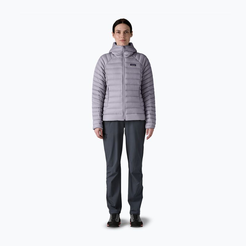 Дамско пухено яке Patagonia Down Sweater Hoody permafrost purple 2