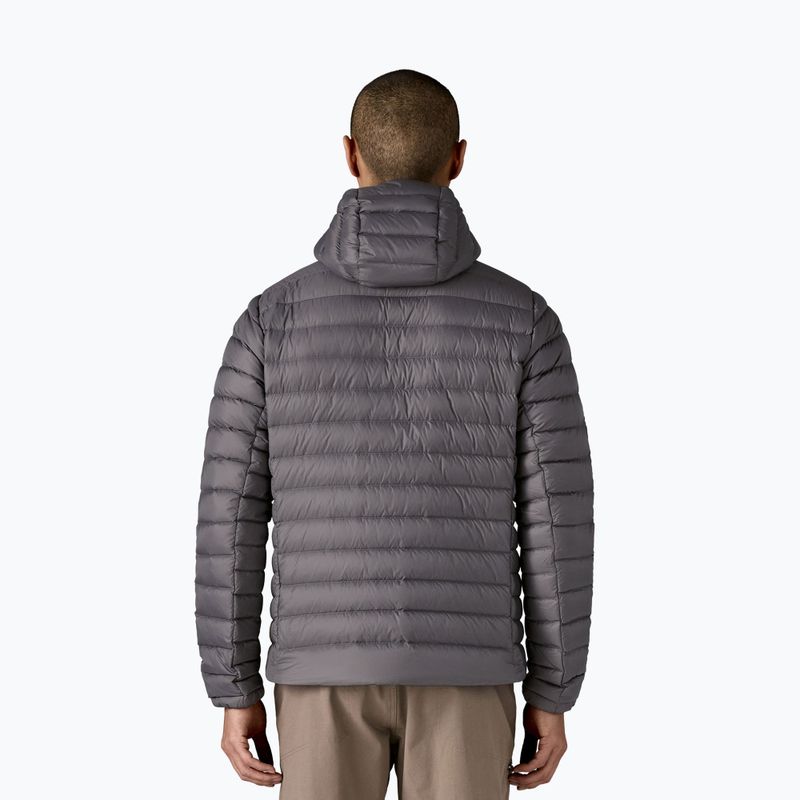 Мъжко пухено яке Patagonia Down Sweater Hoody forge grey w/forge grey 3