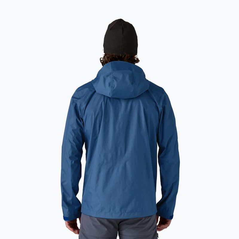 Мъжко яке за дъжд Patagonia Torrentshell 3L Rain clement blue 2