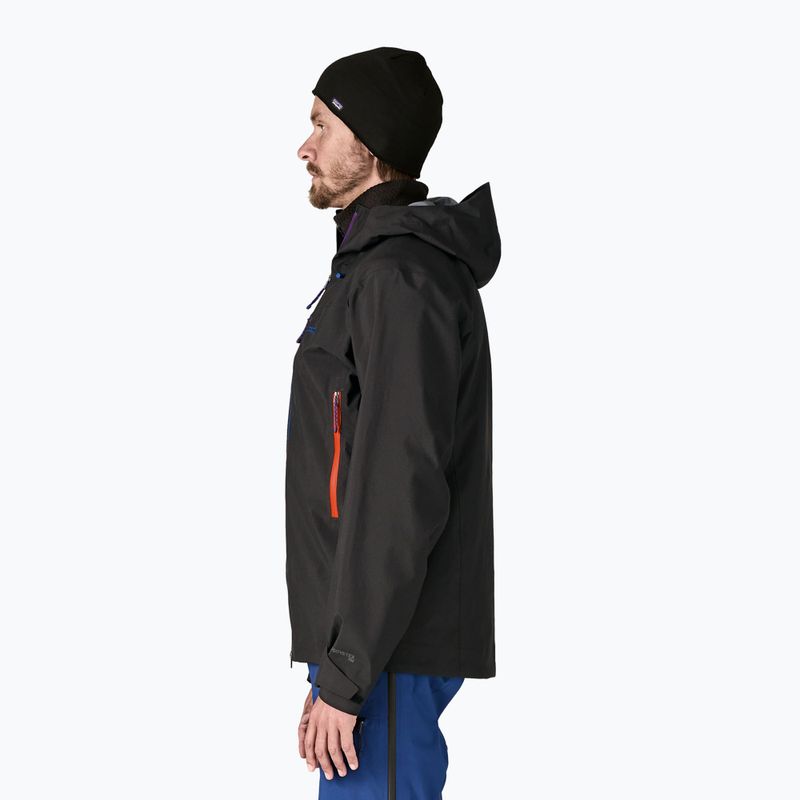 Мъжко яке за дъжд Patagonia Pluma Pro black 3