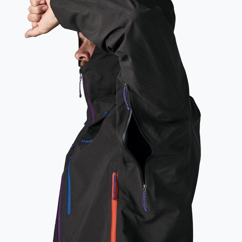 Мъжко яке за дъжд Patagonia Pluma Pro black 6