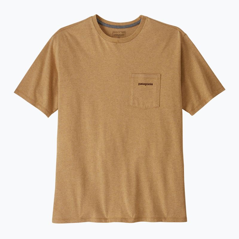 Мъжка тениска Patagonia Boardshort Logo Pocket Responsibili talon gold 4