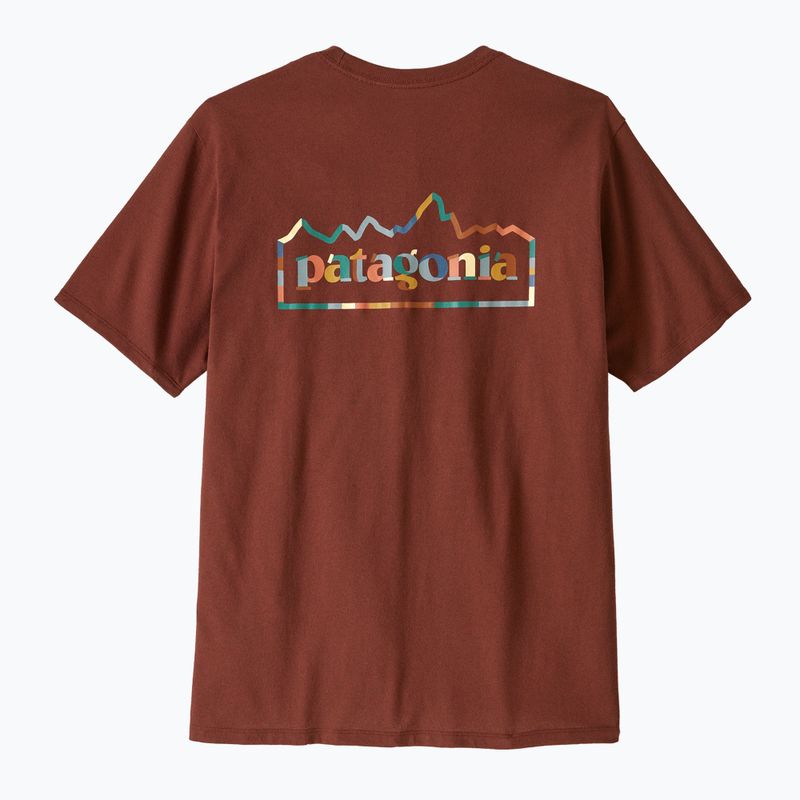 Мъжка тениска Patagonia Unity Fitz Responsibili dried vanilla 2