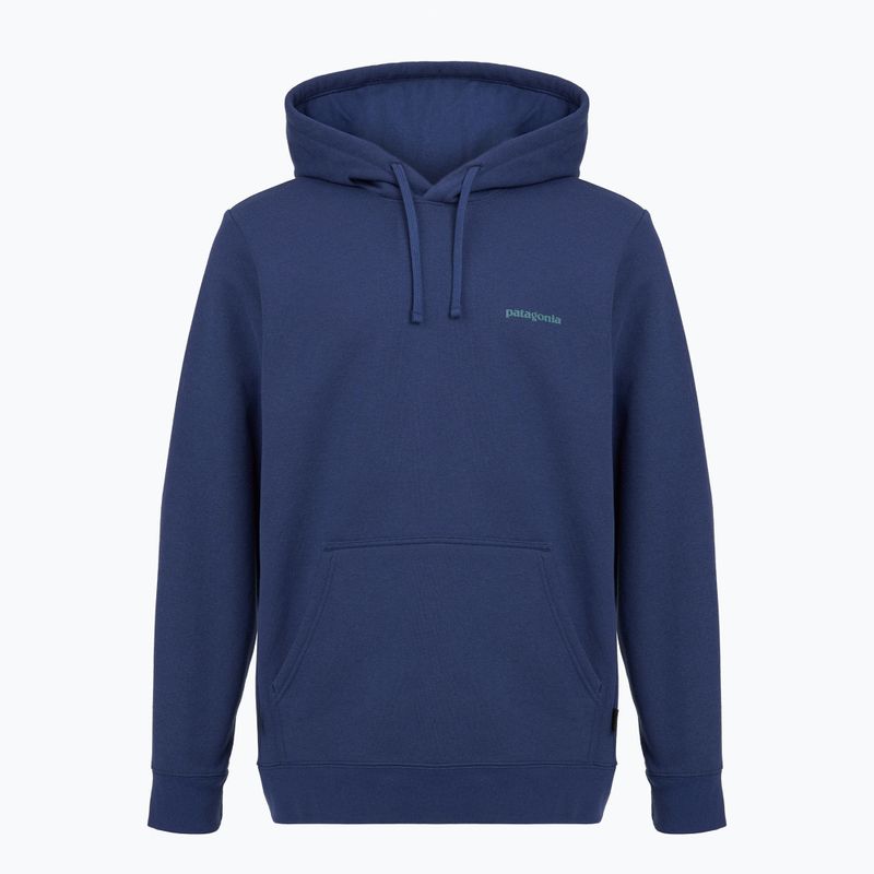 Мъжки суитшърт Patagonia Boardshort Logo Uprisal Hoody clement blue