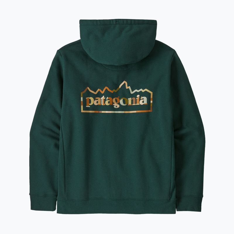 Мъжки суитшърт Patagonia Unity Fitz Uprisal Hoody cascade green 2