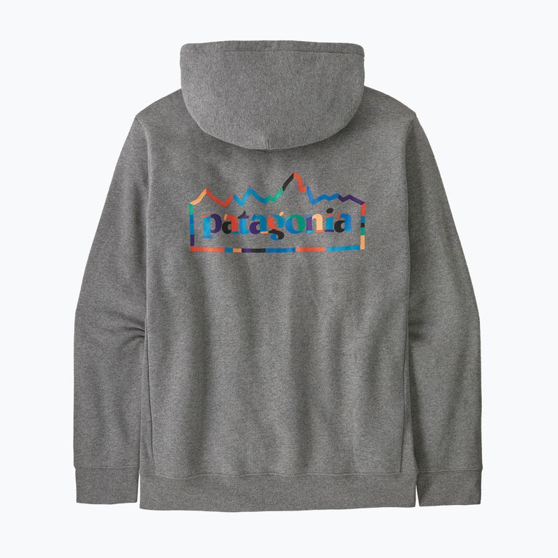 Мъжки суитшърт Patagonia Unity Fitz Uprisal Hoody gravel heather 2