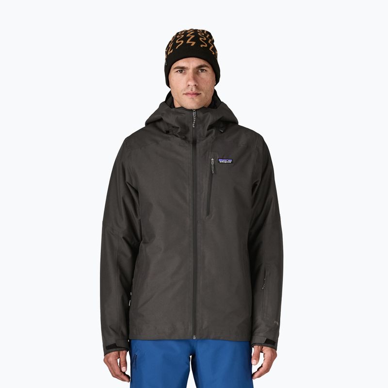 Мъжко скиорско яке Patagonia Insulated Powder Town black