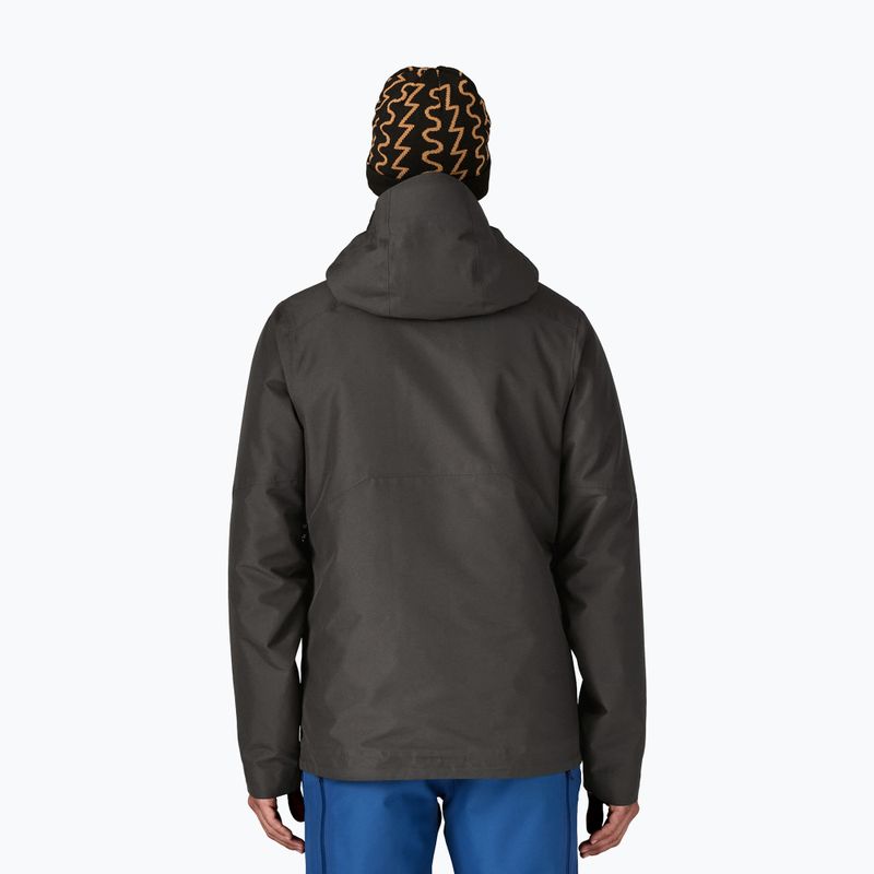 Мъжко скиорско яке Patagonia Insulated Powder Town black 2