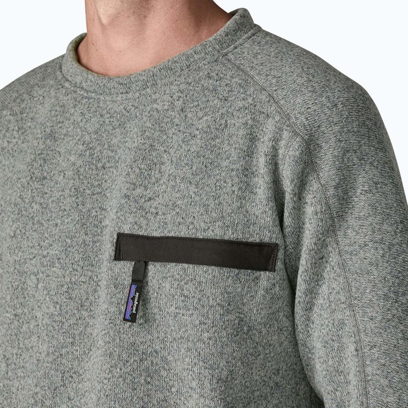 Мъжки поларен суитшърт Patagonia Better Sweater Crewneck stonewash 3