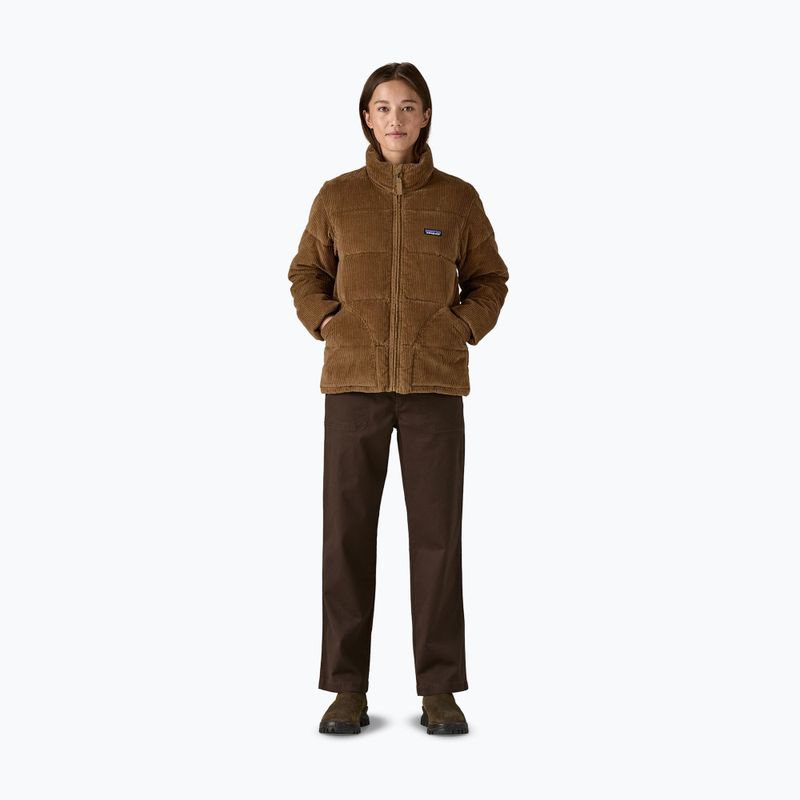 Дамско пухено яке Patagonia Cord Fjord deer brown 2