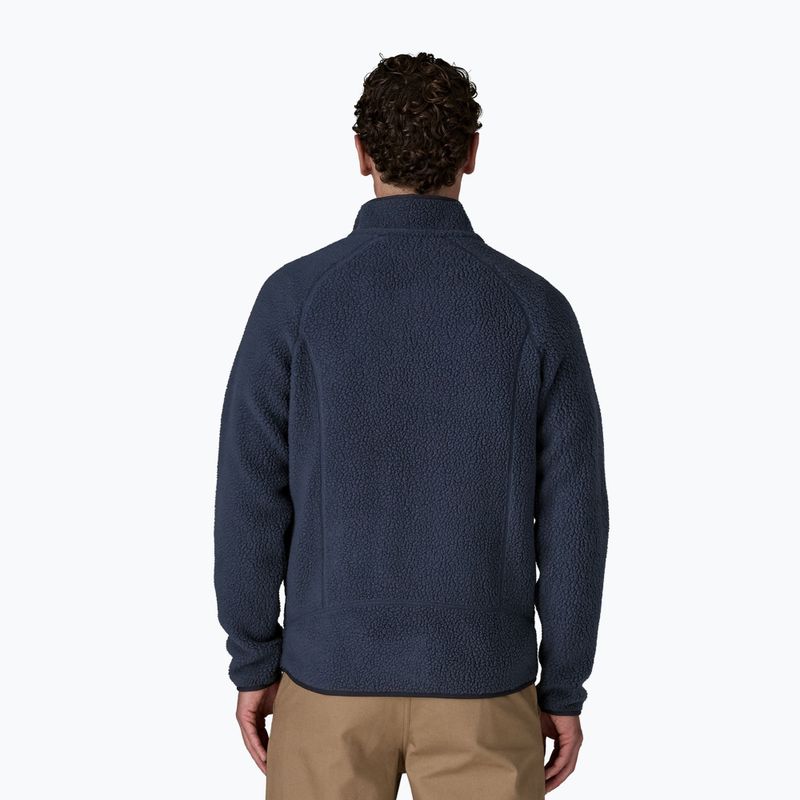 Мъжки суитшърт за трекинг Patagonia Retro Pile new navy w/sunken blue 3