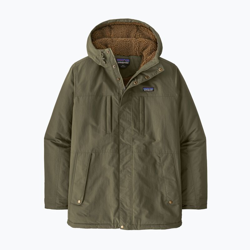Мъжко пухено яке Patagonia Isthmus Parka basin green 3
