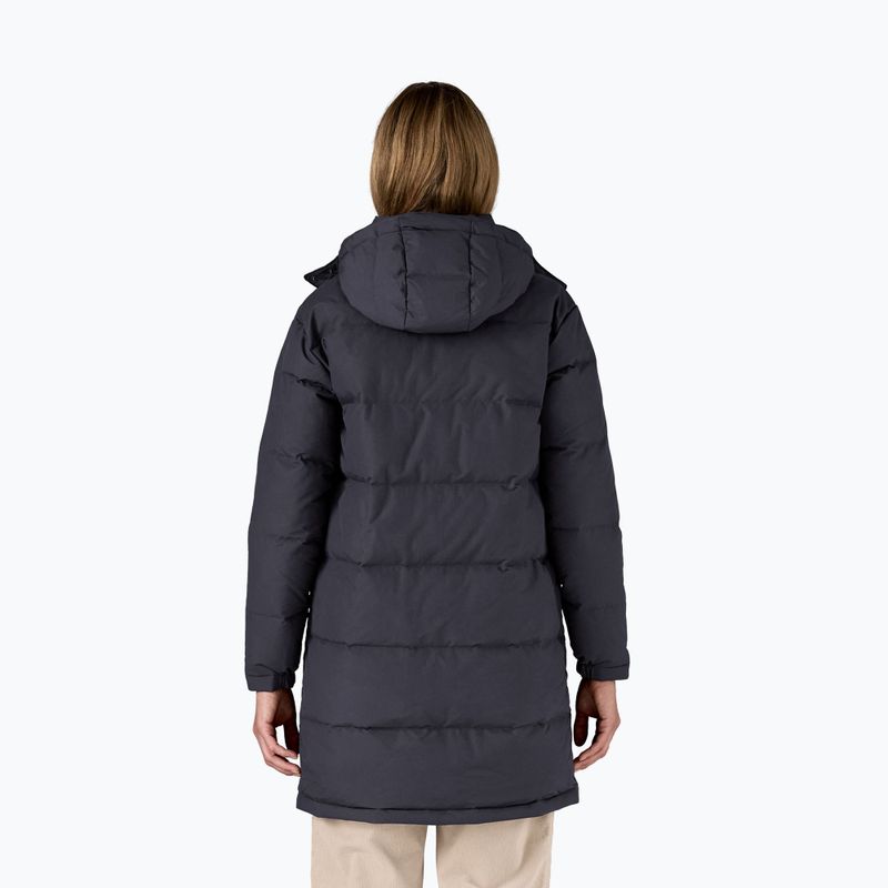 Дамско пухено дълго яке Patagonia Downdrift Parka sunken blue 2