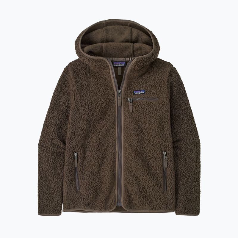 Дамски суитшърт Patagonia Retro Pile Hoody otter brown