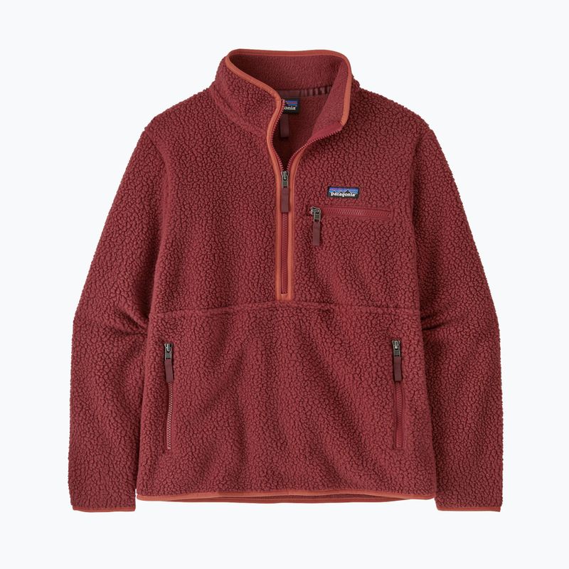 Дамски суитшърт Patagonia Retro Pile Marsupial sequoia red 3