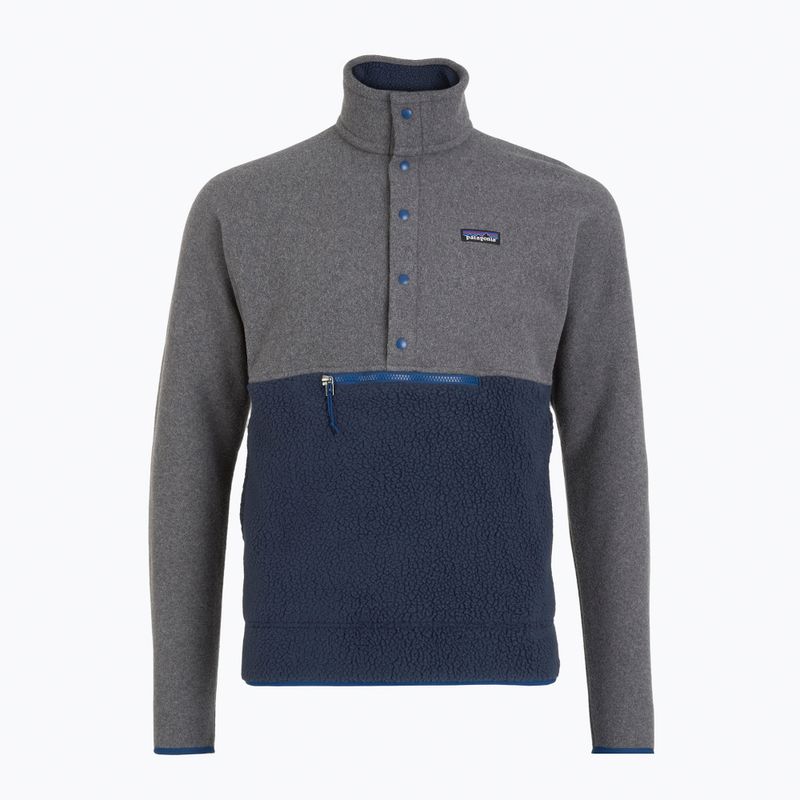 Мъжки суитшърт за трекинг Patagonia Retro Pile 1 / 2 Snap P / O new navy w / nickel