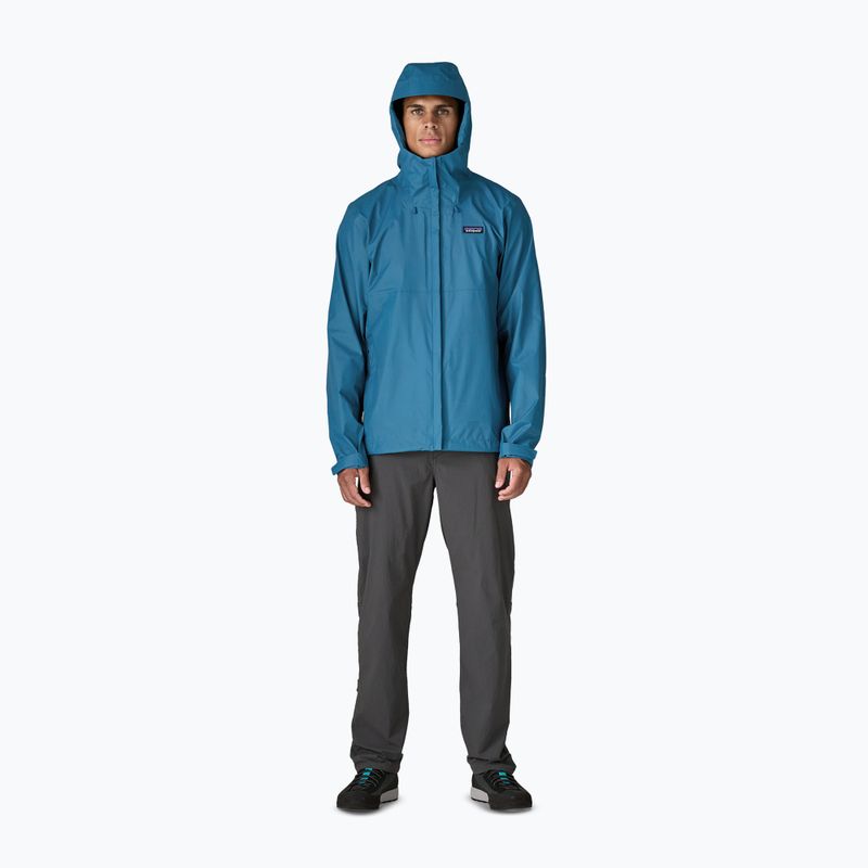 Мъжко яке за дъжд Patagonia Torrentshell 3L Rain aquatic blue 4