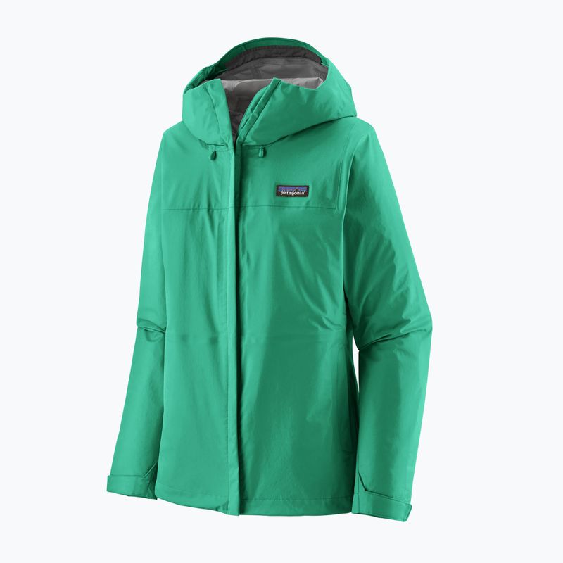 Дамско яке за дъжд Patagonia Torrentshell 3L Rain aqua stone 7