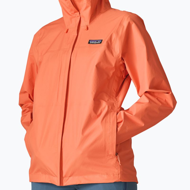 Дамско яке за дъжд Patagonia Torrentshell 3L Rain peach sorbet 6