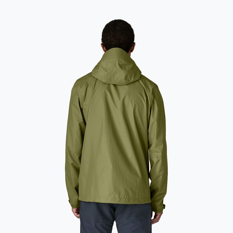Мъжко яке за дъжд Patagonia Torrentshell 3L Rain caper green 3