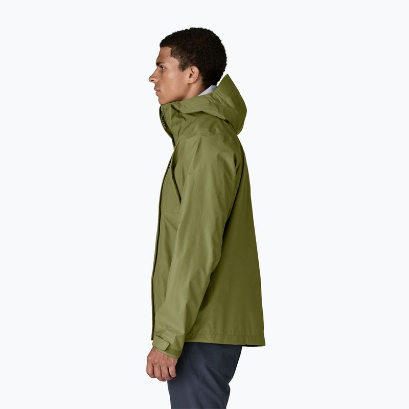 Мъжко яке за дъжд Patagonia Torrentshell 3L Rain caper green 4
