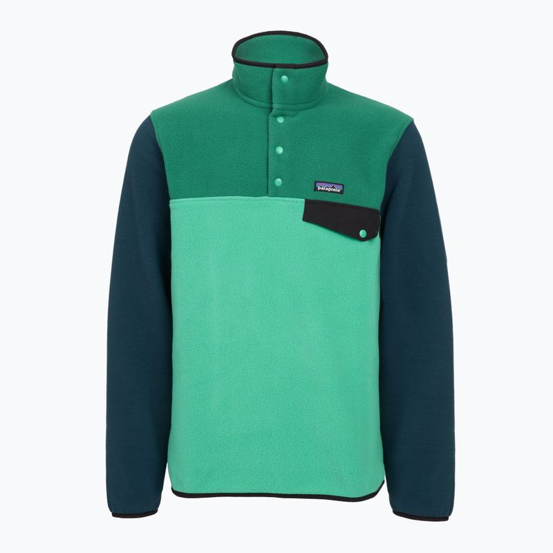 Мъжки трекинг суитшърт Patagonia LW Synch Snap-T P/O aqua stone