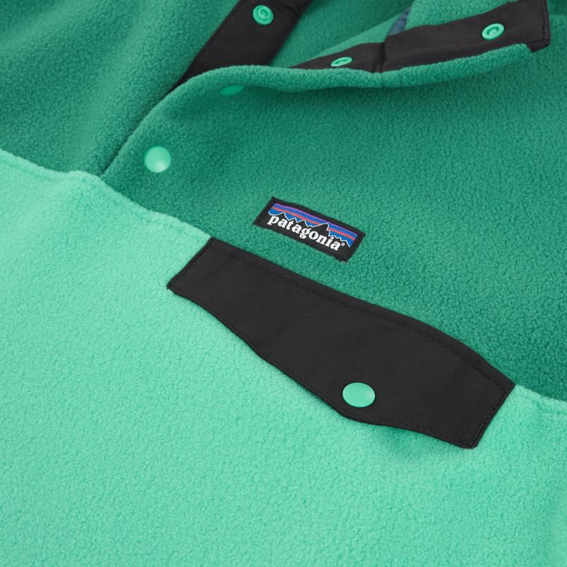 Мъжки трекинг суитшърт Patagonia LW Synch Snap-T P/O aqua stone 3
