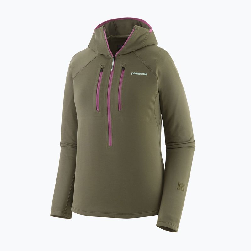 Дамски суитшърт Patagonia R1 Ultralight Hoody basin green 10