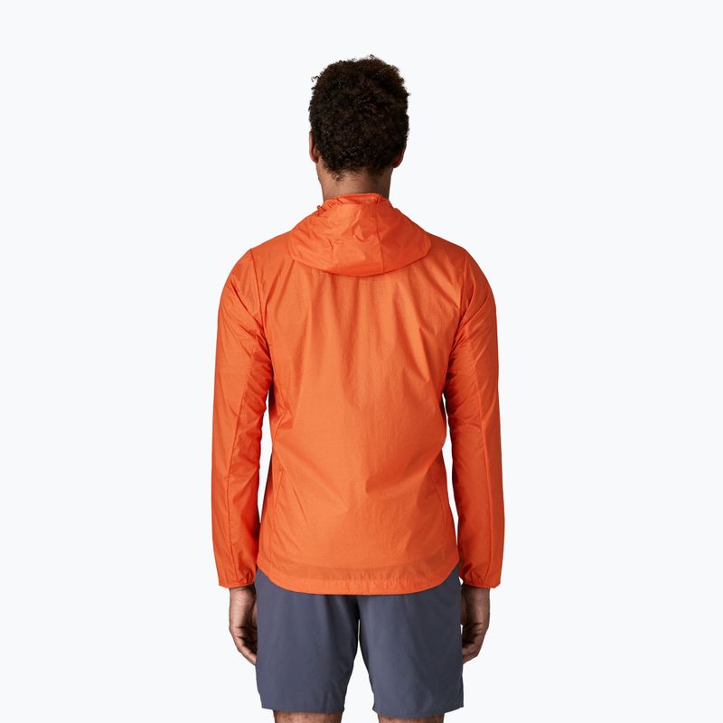 Мъжко ветроустойчиво яке Patagonia Houdini coral orange 3