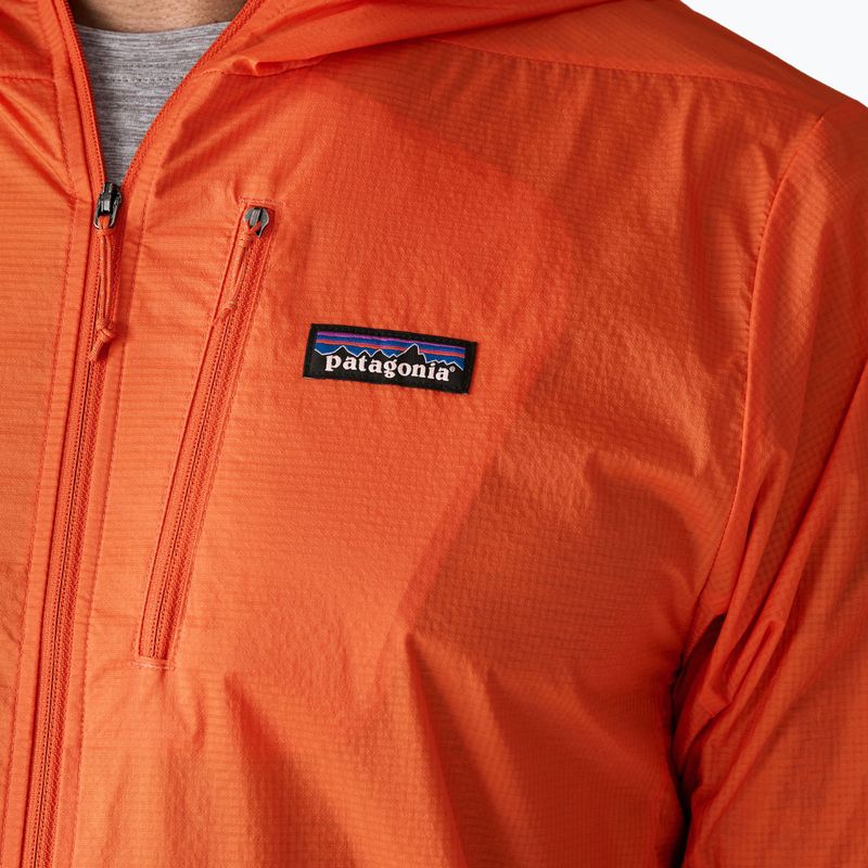 Мъжко ветроустойчиво яке Patagonia Houdini coral orange 6