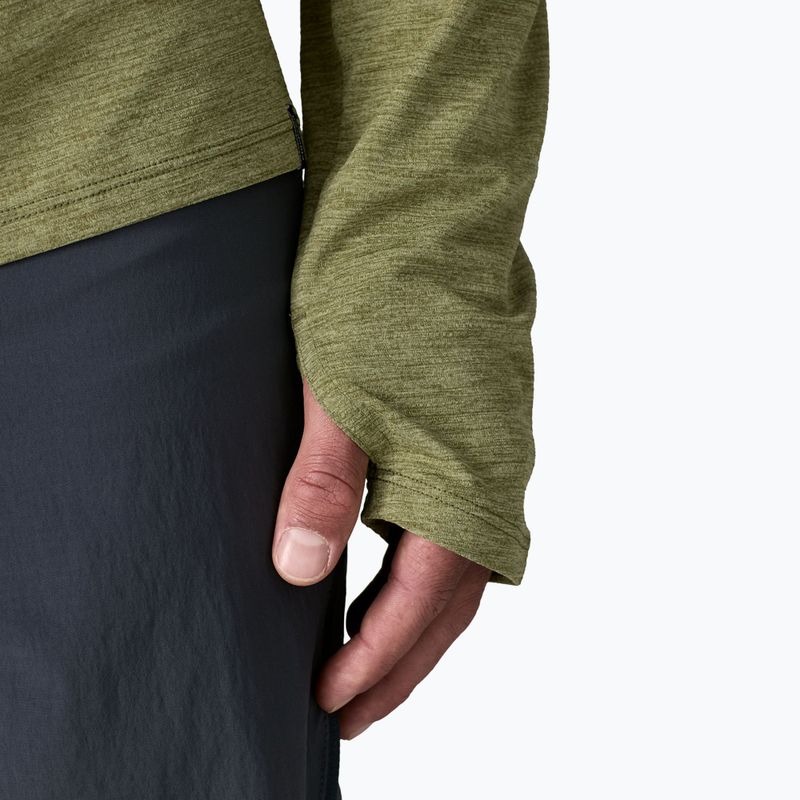 Мъжка блуза с дълъг ръкав Patagonia Capilene Cool Sun caper green/buckhorn green x-dye 6