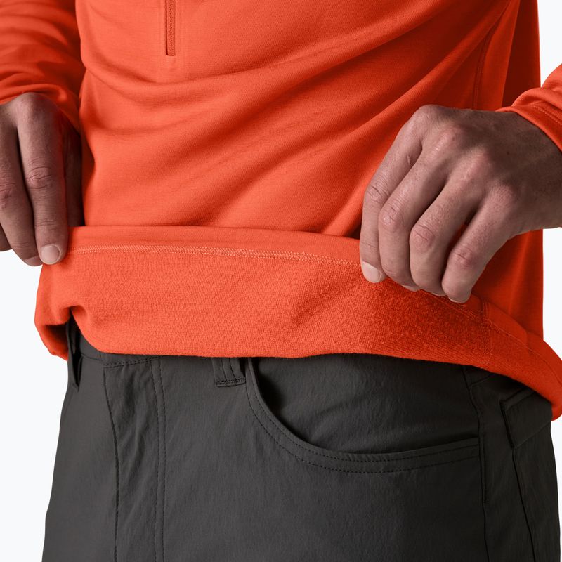 Мъжки суитшърт Patagonia R1 Ultralight Hoody coal orange 8