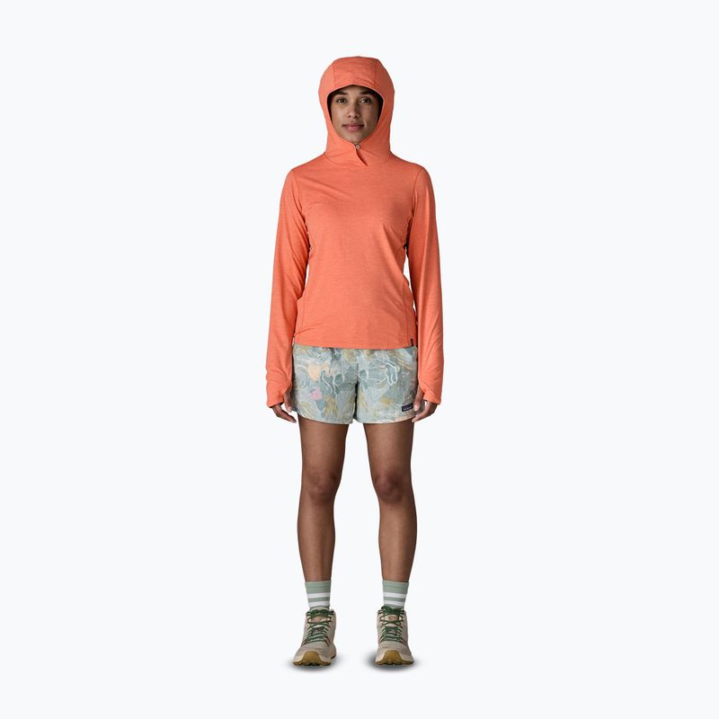 Дамски суитшърт Patagonia Capilene Cool Sun Hoody mellow melon/peach sherbet x-dye 2