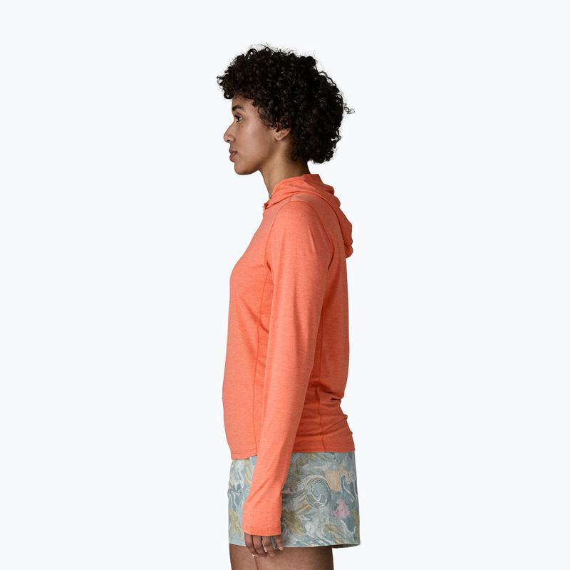 Дамски суитшърт Patagonia Capilene Cool Sun Hoody mellow melon/peach sherbet x-dye 4