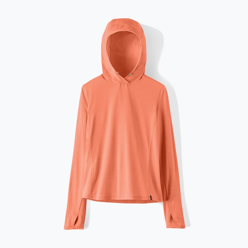 Дамски суитшърт Patagonia Capilene Cool Sun Hoody mellow melon/peach sherbet x-dye 8