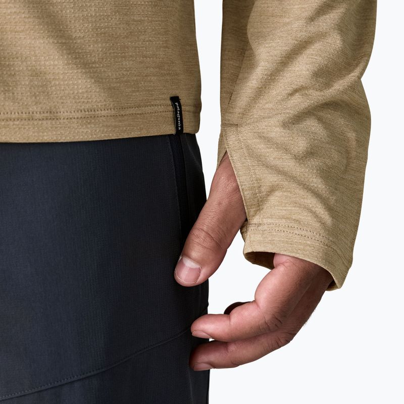 Мъжка блуза с дълъг ръкав Patagonia Capilene Cool Sun seabird grey/light seabird grey x-dye 6